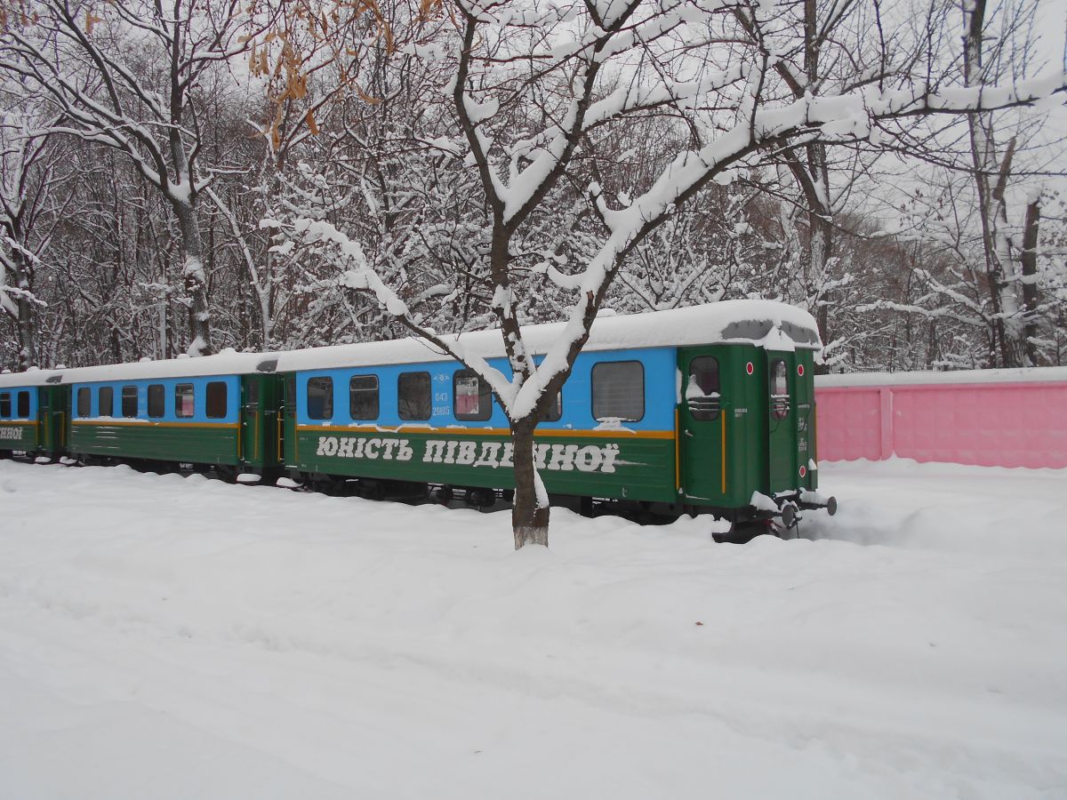 Вагоны ПВ51 на ст. Парк